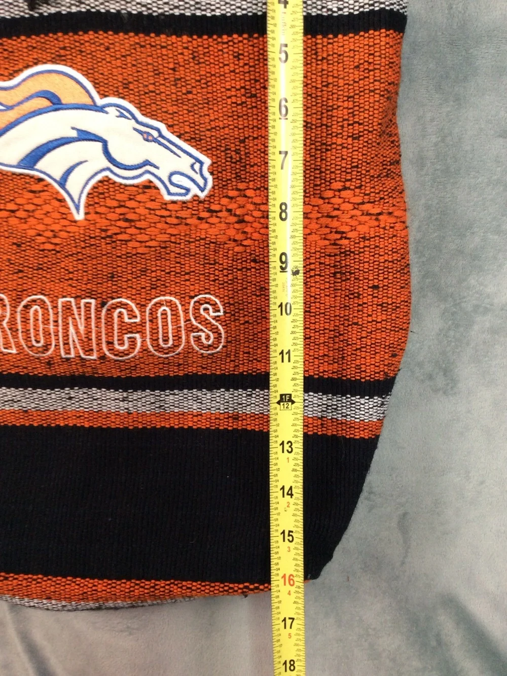 Official Broncos Knit backpack - Orange & Black